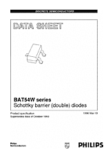 DataSheet BAT54CW pdf